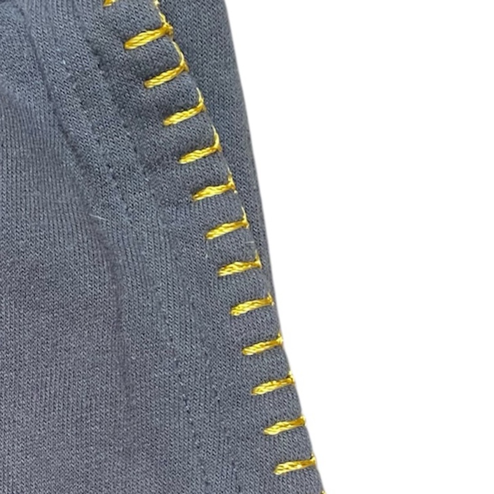 LAUREN MOSHI EMBROIDERED LIGHTNING BOLT HAPPY FACE JOGGER - Picture 5 of 10